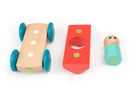 Magnetic Racer Baby and Toddler 3 Piece Set: Poppy Separated