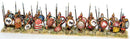 Mercenary Armored Hoplites 5th To 3rd Century BCE, 28 mm Scale Model Plastic Figures Painted Example