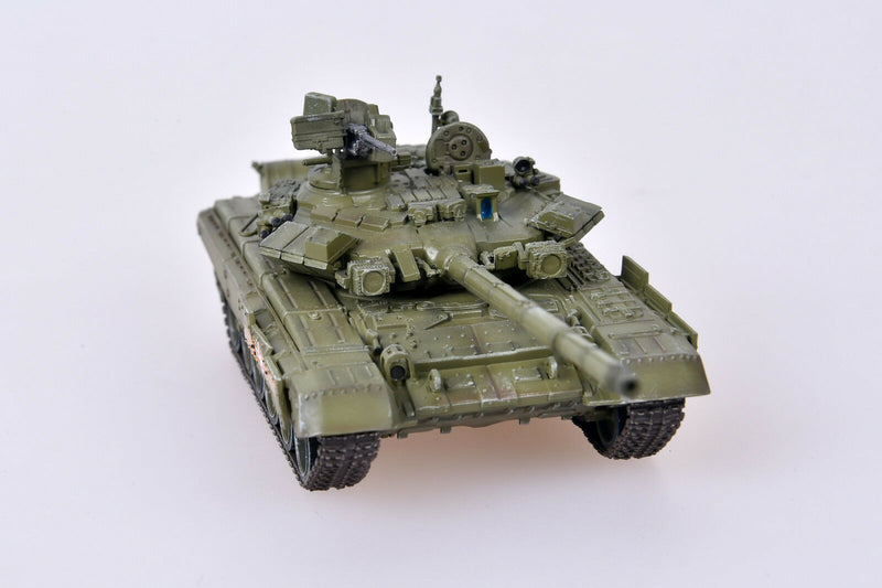 T-90A Main Battle Tank Russian Army Victory Day Parade 2015 1:72 Scale Diecast Model By Modelcollect Front View