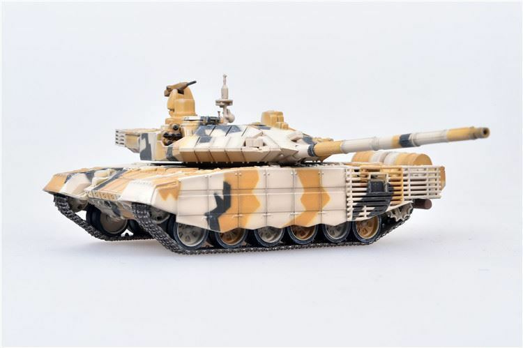 T-90MS "Tagil" Main Battle Tank Russian Army Desert Camouflage 2014 1:72 Scale Diecast Model By Modelcollect Left Side View