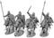 Norman Cavalry, 28 mm Scale Model Plastic Figures Unpainted Example