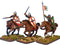 Norman Cavalry, 28 mm Scale Model Plastic Figures Painted Example