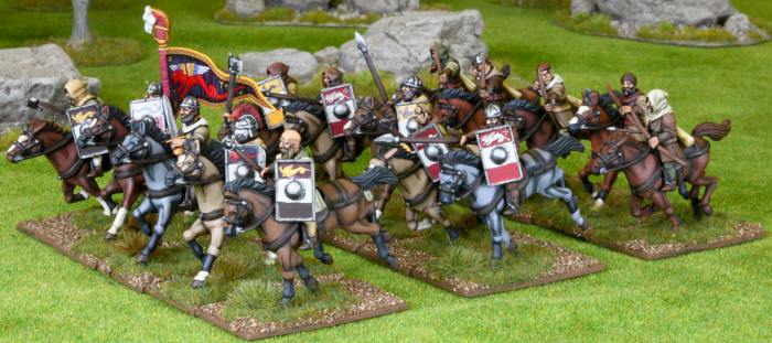 Oathmark Human Cavalry, 28 mm Scale Model Plastic Figures Painted Examples