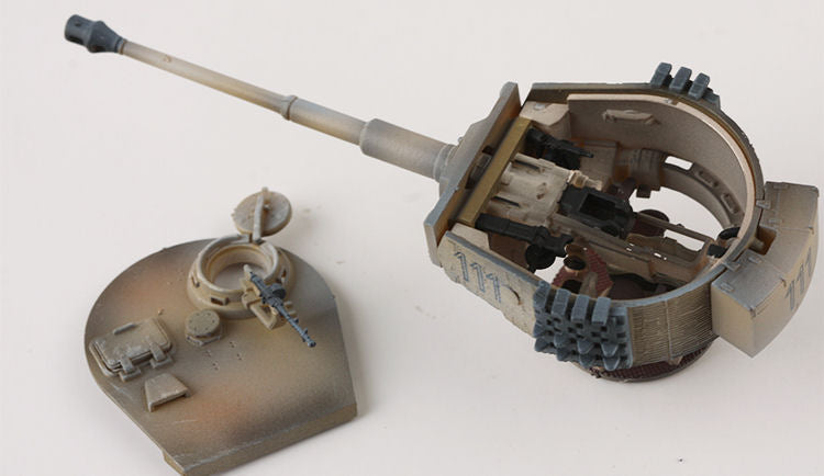 Tiger I (PzKpfw VI Ausf. E) Heavy Tank #111 Eastern Front, 1/72  Scale Model Turret Interior