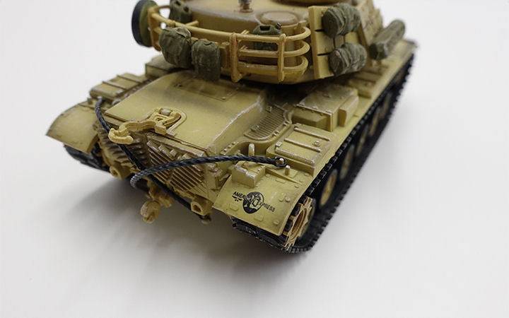 M60A1 RISE with ERA Main Battle Tank, USMC, Operation Desert Storm 1991, 1/72 Scale Model Rear Deck Detail