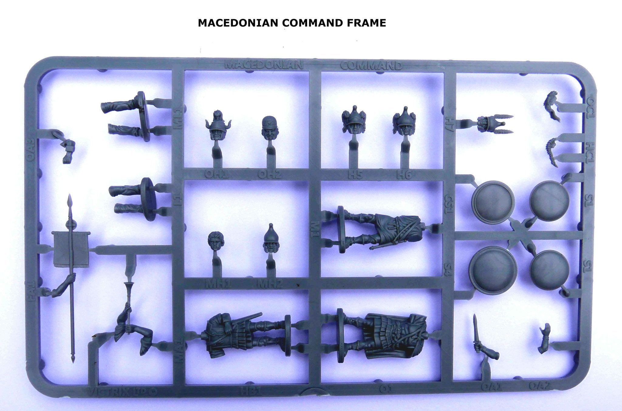 Successor Phalangites, 28 mm Scale Model Plastic Figures Example Frame