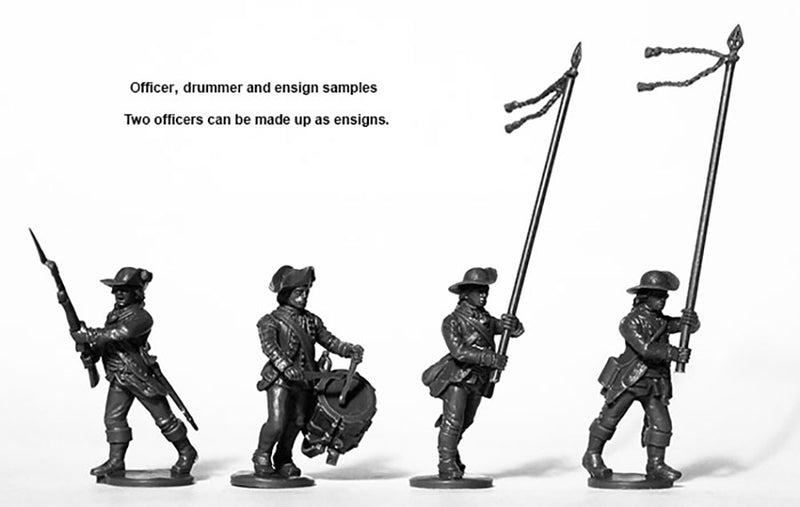 Perry Miniatures British Infantry 1775-1782 (28mm) Plastic Figures Kit Officers