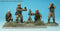 British WW2 3” Mortar and Crew, 28 mm Scale Model Metal Figures