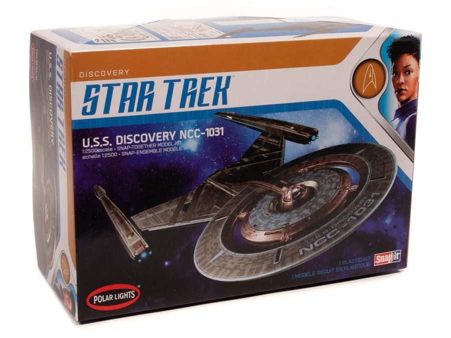 Star Trek USS Discovery NCC-1031 1:2500 Scale Snap Model Kit By Polar Lights