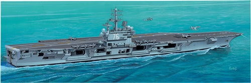 USS Ronald Reagan CVN-76, 1:720 Scale Model Kit Box Art