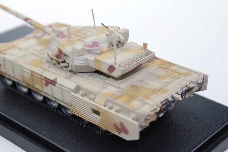 T-14 Armata Main Battle Tank Russian Army 1:72 Scale Diecast Model By Panzerkampf Left Rear View