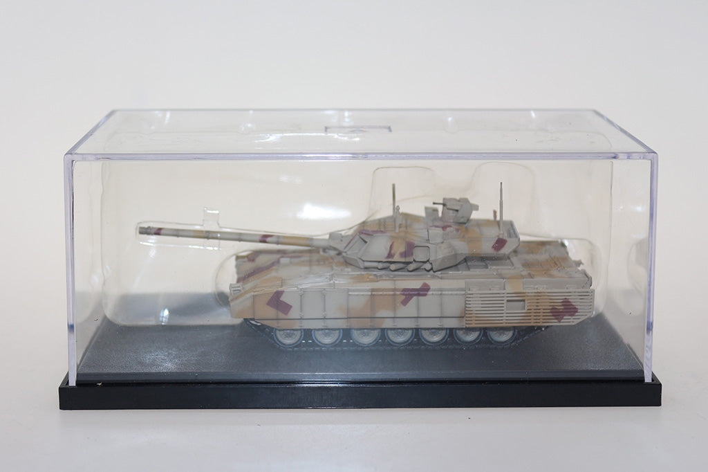 T-14 Armata Main Battle Tank Russian Army 1:72 Scale Diecast Model By Panzerkampf Acrylic Case