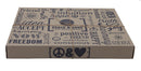 Peace & Love Natural Colored Blocks In Tray – 29  pcs