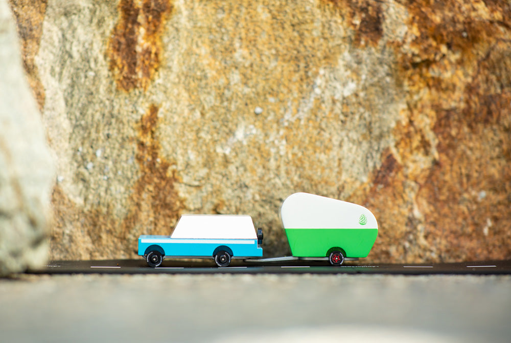 Pinecone Camper By Candylab Toys With Mule