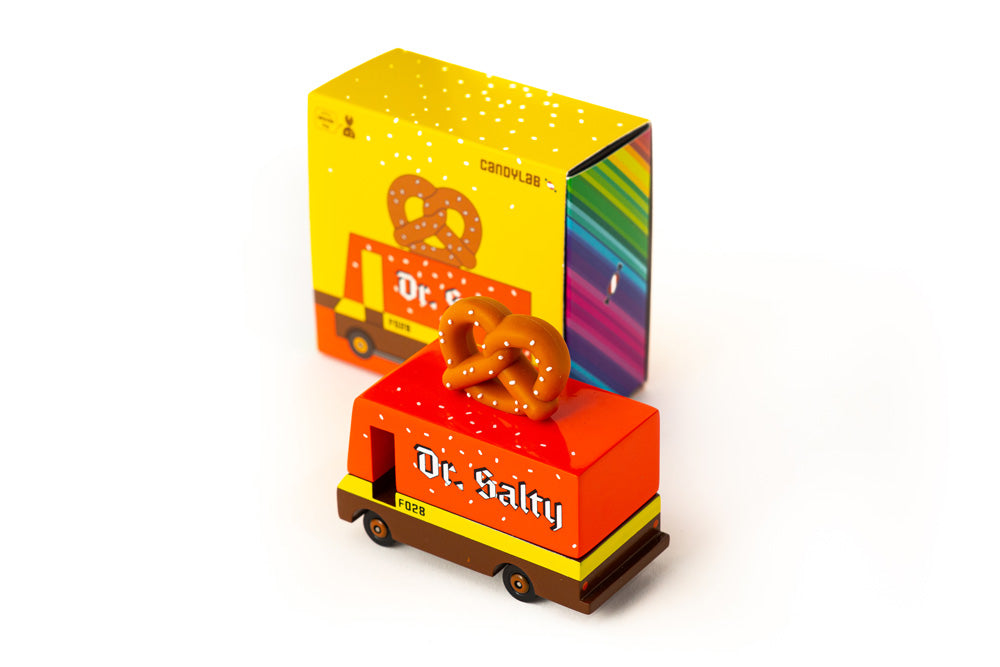 Pretzel Van By Candylab Toys Quarter Rear View