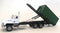 Mack Garbage Truck (White) w/ Roll Off Container (Green)  1/87 Scale (HO) Model By Promotex