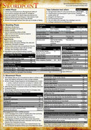 SwordpoinT Rulebook 2nd Edition Quick Reference Guide Page 1