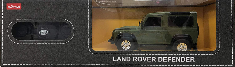 Land Rover Defender (Green) 1/24 Scale Radio Controlled Model Car By Rastar