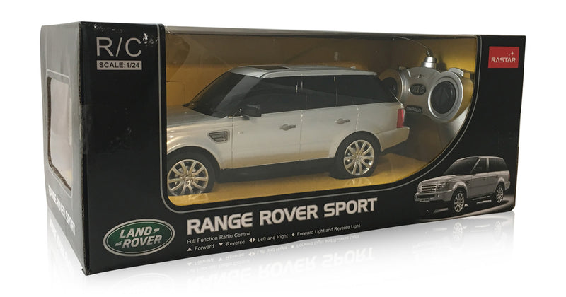 Land Rover Range Rover Sport (Silver) 1/24 Scale Radio Controlled Model Car