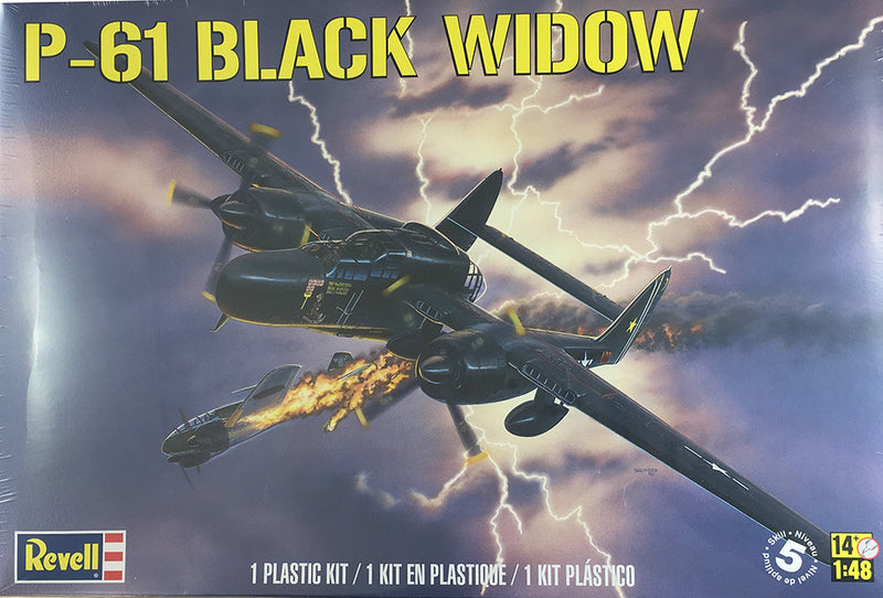 Revell P-61 Black Widow 1/48 Scale Model Kit Box