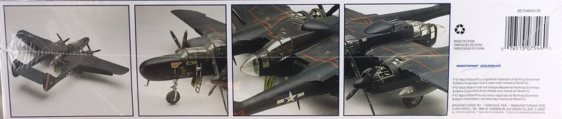 Revell P-61 Black Widow 1/48 Scale Model Kit Box Side