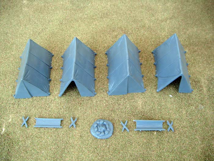 Ridge Tents 28mm Scale Scenery