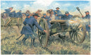American Civil War Union Artillery, 1/72 Scale Plastic Figures Kit Box Art