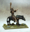 SAGA Age Of Crusades Peter the Hermit, 28 mm Scale Metallic Figure Side View Painted Example
