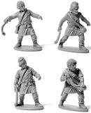 Dark Age Archers And Slingers, 28 mm Scale Model Plastic Figures Slingers