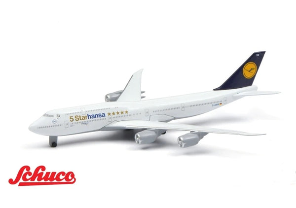 Lufthansa aviationtag B747 コンビ色 Schuco-