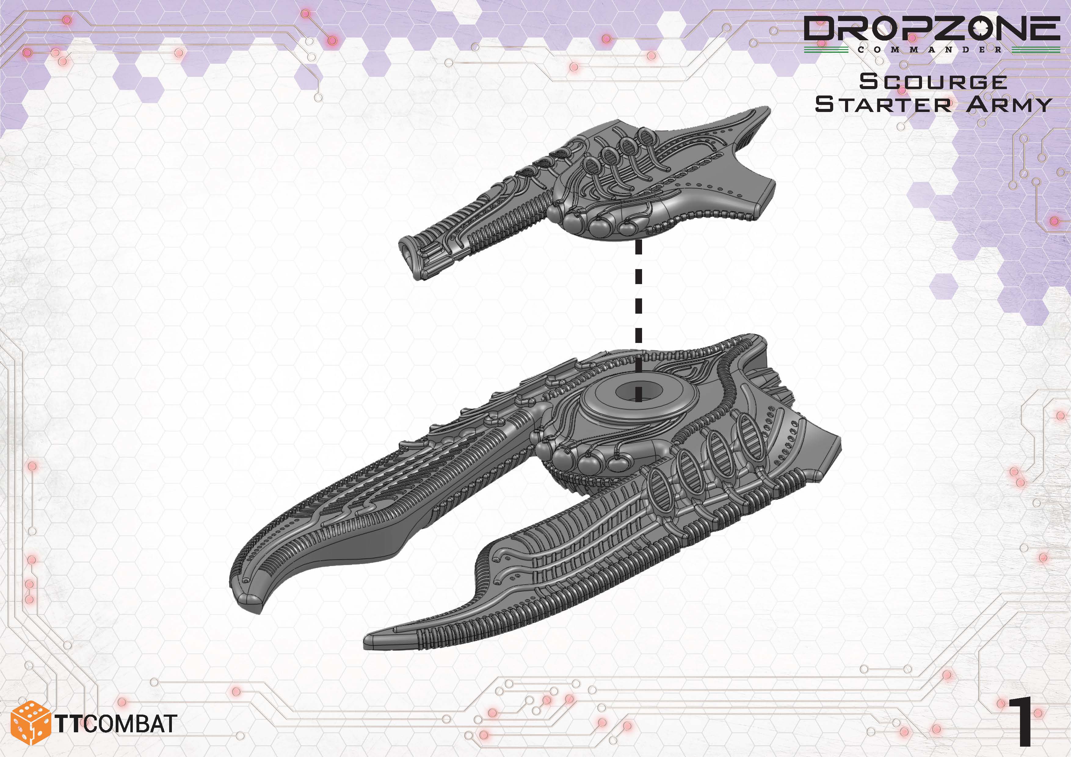 Dropzone Commander Scourge Starter Set Sample Instructions