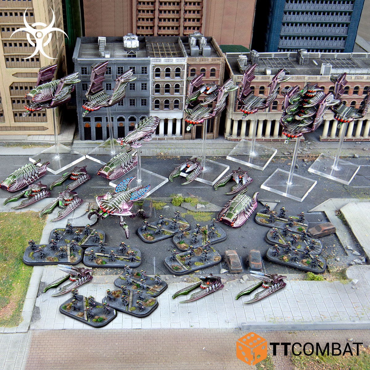 Dropzone Commander Scourge Walker Armour Battlegroup – Nuovo In Scatola Sigillata, Perfetto Per Collezionisti