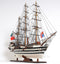 Amerigo Vespucci Wooden Scale Model Starboard Bow Waterline View