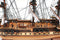 USS Constitution Exclusive Edition Wooden Scale Model Deck View
