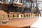 USS Constitution Exclusive Edition Wooden Scale Model Port Side Bund Decks Close Up