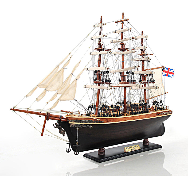 Cutty Sark 1869 Wooden Scale Model Port Bow View