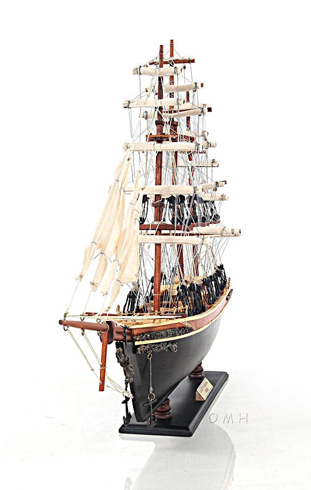 Cutty Sark 1869 Wooden Scale Model Bow View