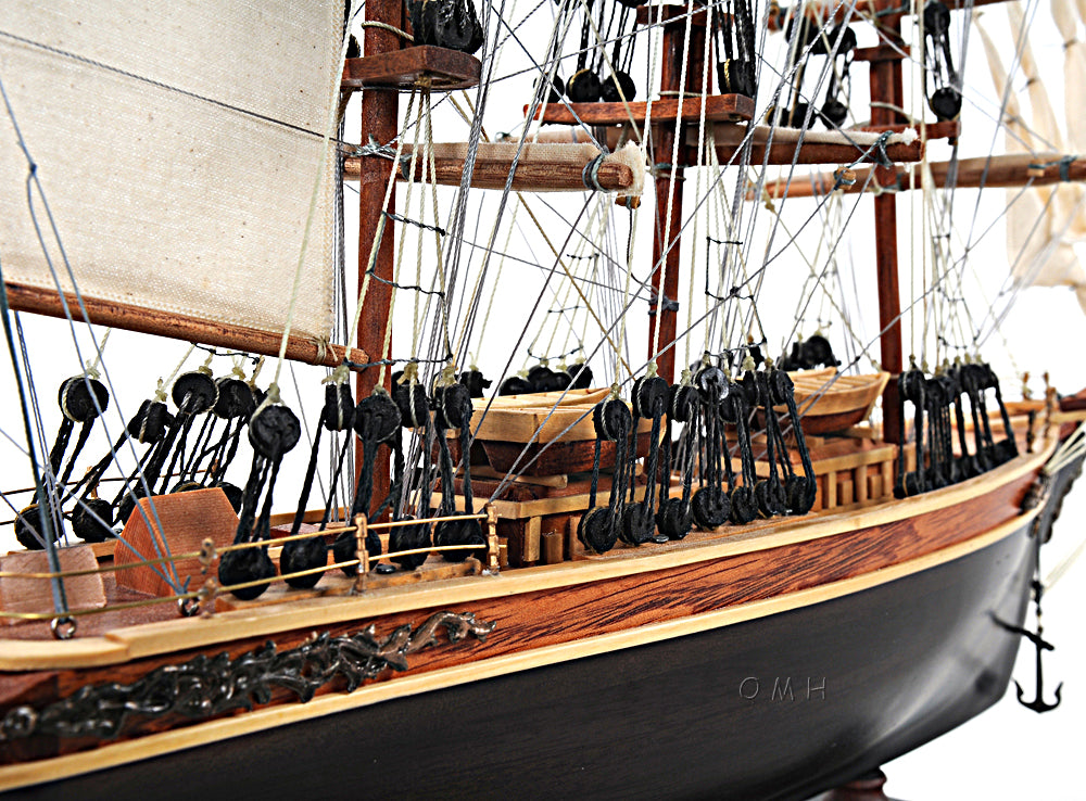 Cutty Sark 1869 Wooden Scale Model Midship Details