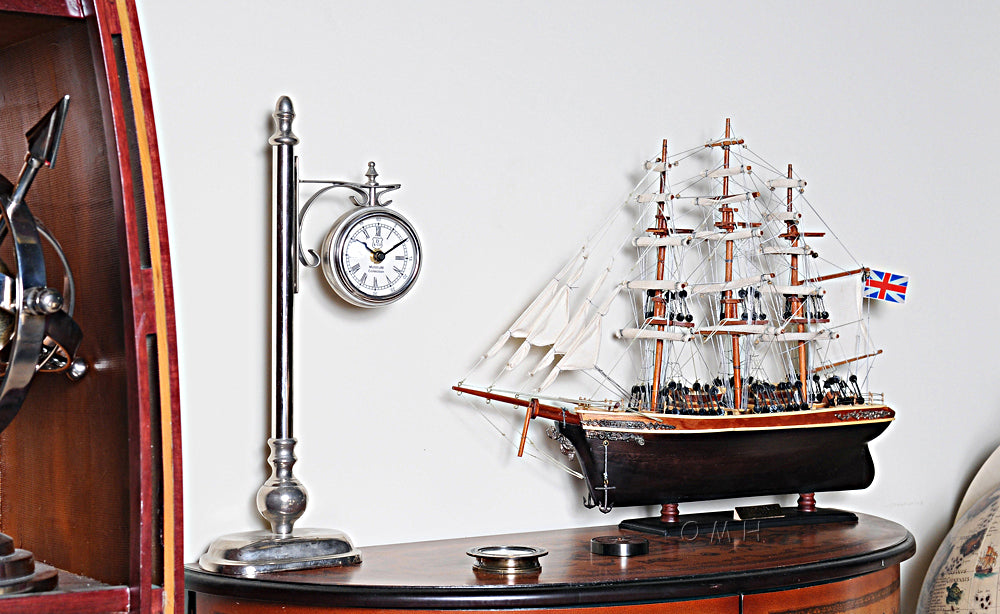 Cutty Sark 1869 Wooden Scale Model On Display