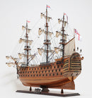 HMS Victory Exclusive Edition Wooden Scale Model Port Aft View