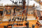 HMS Victory Exclusive Edition Wooden Scale Model First Mast Close Up