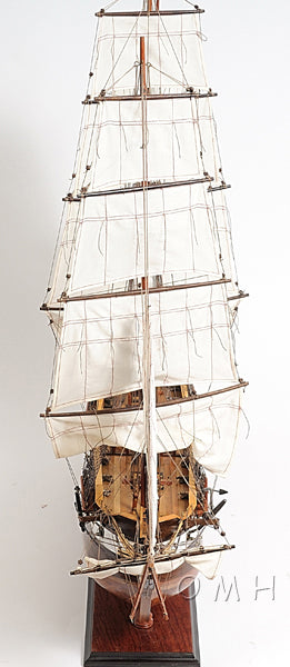 USS Constellation (Exclusive Edition) Wooden Scale Model Bow Top View