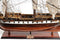 USS Constellation (Exclusive Edition) Wooden Scale Model Port Midships Close Up