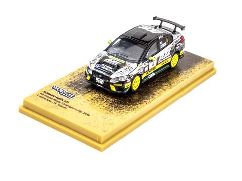 Subaru WRX STI All Japan Rally Champion 2019, 1:64 Scale Diecast Car On Display Stand