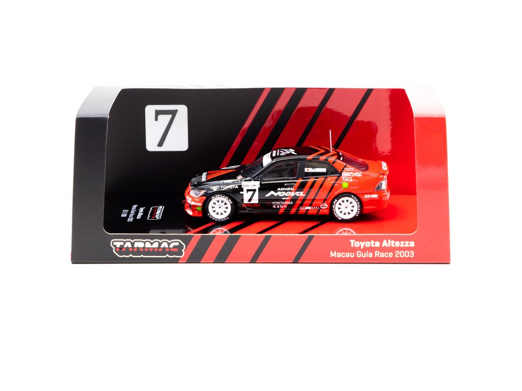 Toyota Altezza Macau Guia Race 2003 #7 1:64 Scale Diecast Car In Box