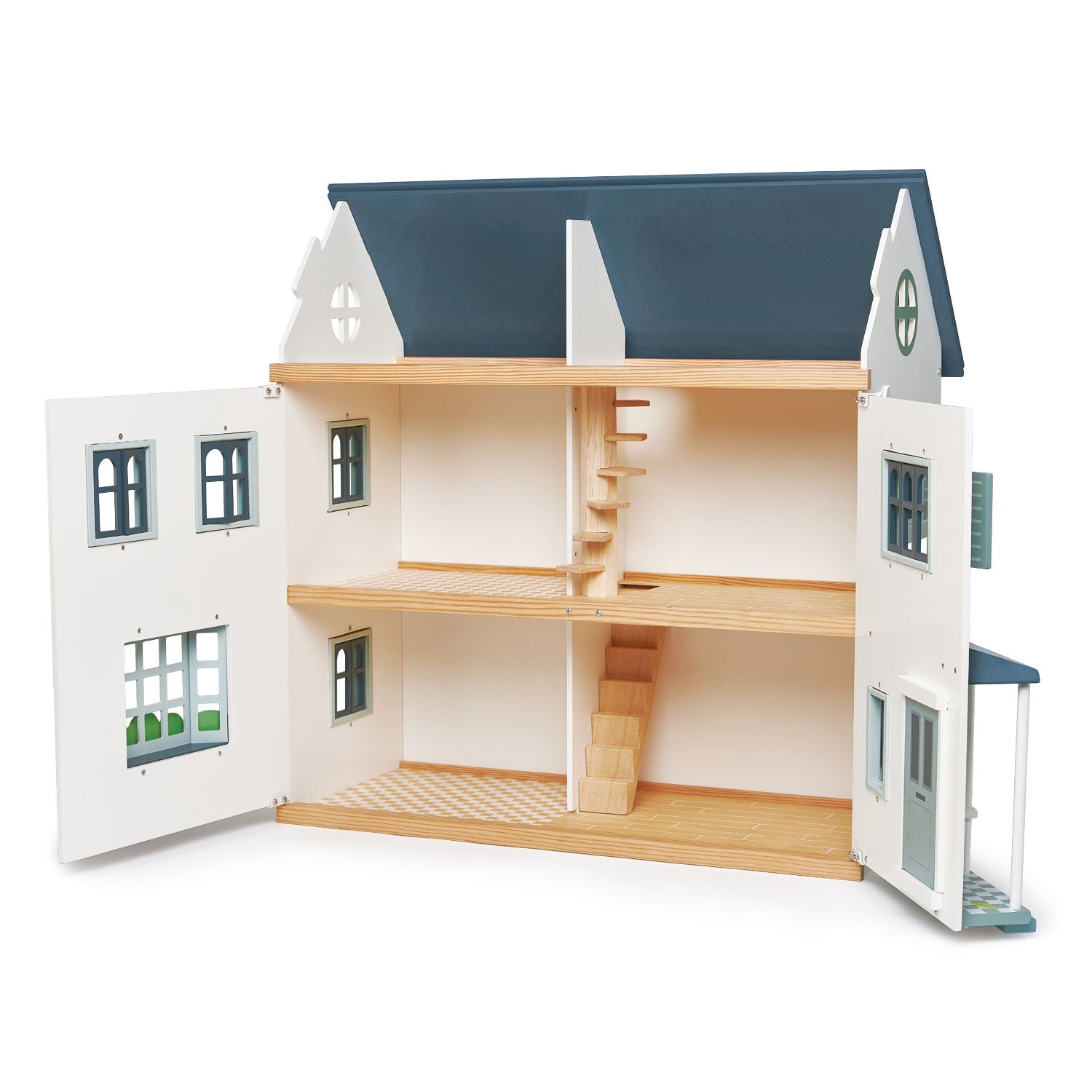 Dovetail House Wooden Doll House Interior