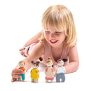 The Leaf Family Wooden Doll Set By Tender Leaf Toys