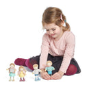 Mrs. Goodwood and the Baby Wooden Figure Set At Play