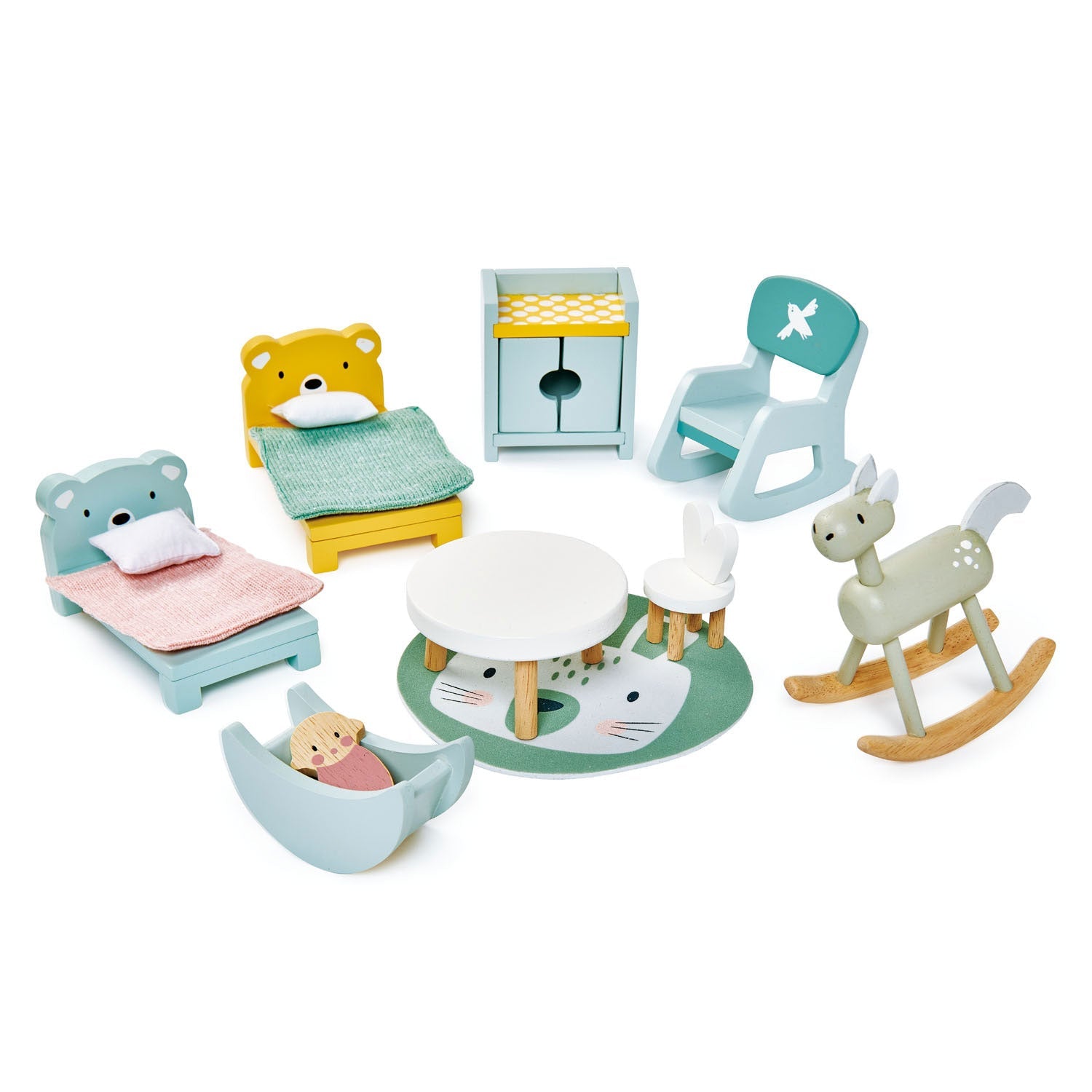 Dolls House Children’s Room Furniture Set