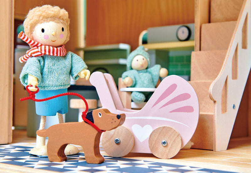Dolls House Nursery Set At Play